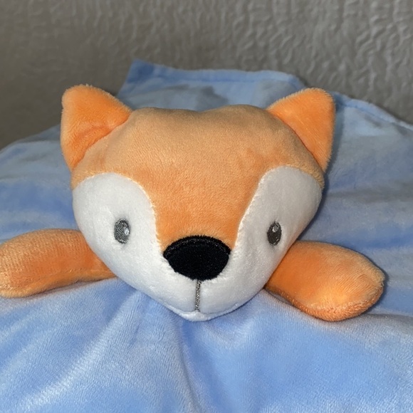 Baby Starters "WonderfulL World" Fox Security Blanket Lovey Plush - Picture 4 of 14